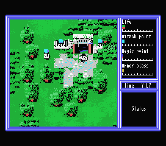 Hydlide 3 screenshot 1 for MSX